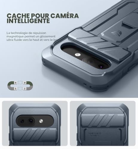 Coque Pixel 9A robuste pour activités extérieures et chantiers