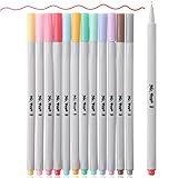 Mr. Pen- Fineliner Pastel Pens, 12 Pack, Pastel Colors, No Bleed Fine Point Pen, No Smudge Fine Tip Markers, Bible / Journal Pens, Drawing / Note Taking Pen