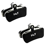 2x Semi Metálico PASTILLAS FRENO DE DISCO Noah and theo Con Extra Fuerte RESORTE