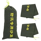 Alipis Bolsas de Arena para Inundaciones 3 Unidades 23X50 CM Lona Gruesa...
