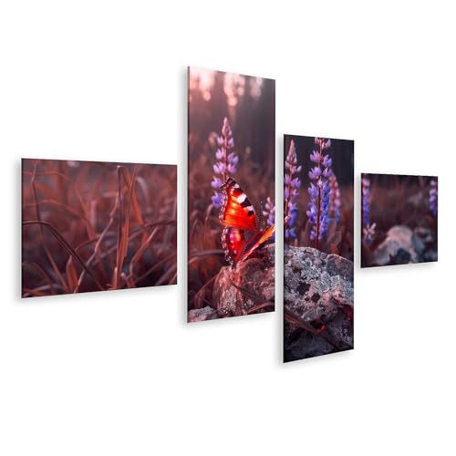 Image sur toile papillon poster mural grand format pour amoureux de la nature