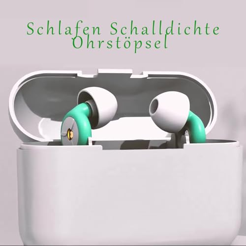 OYYTRAFO Ear Plugs for Sleep, Silikon Ohrstöpsel zum Schlafen, Gehörschutzstöpsel Gehörschutz Ohrstöpsel Anti Schnarch Ohrenstöpsel Flugzeug Lärmschutz für Schlagzeuger, Konzert, Musiker