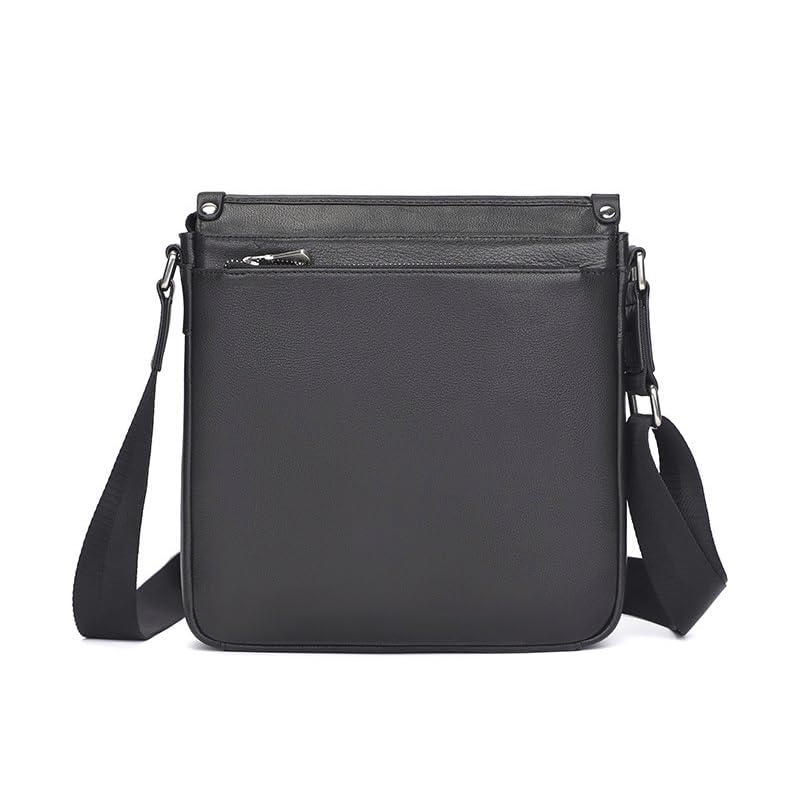 Crossbody Top Layer Cowhide Shoulder Bag Vertical Large Capacity Messenger Bag2