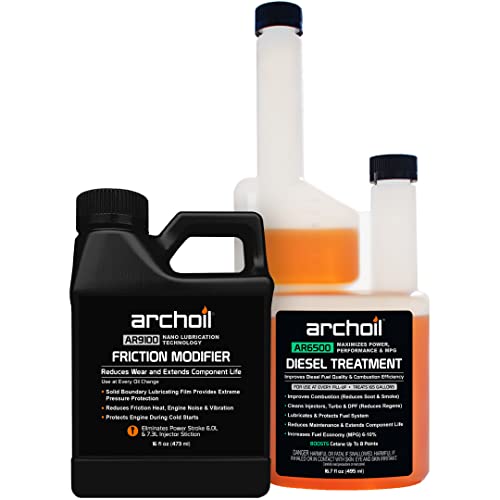 Archoil AR9100 Friction Modifier + AR6500 Diesel Treatment (16.7 oz)