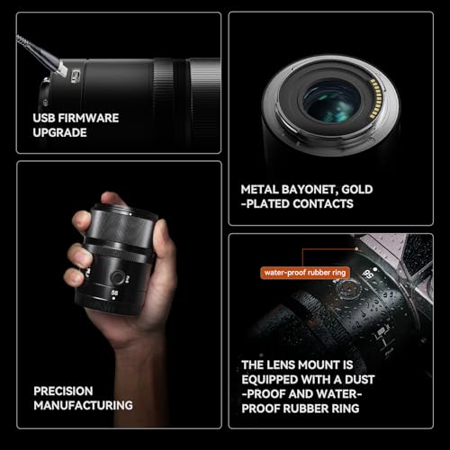 Image of YONGNUO YN56mm F1.4Z DA DSM WL Pro Lens for Nikon Z Mount, 56mm F1.4Z Large Aperture Auto Focus APS-C Frame, Standard Prime Lens for Nikon Mirrorless Cameras Z5 Z50 Z6 Z6II Z7 Z7II | YN56mm F1.4Z Large Aperture, for Nikon Mirrorless Cameras Z5 Z50 Z6 Z6II Z7 Z7II ZFC
