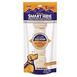 Cadet Smart Hide Easily Digestible Rawhide Knotted Bone for Dogs 12-13" 1 Count