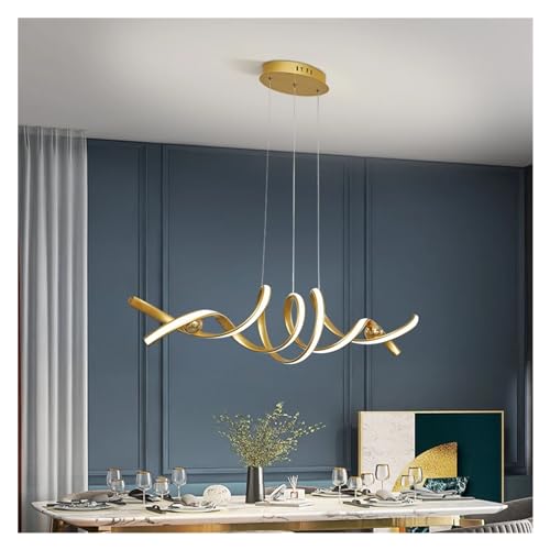 Lustre LED moderne de plafond pour salon et salle d'étude - 5
