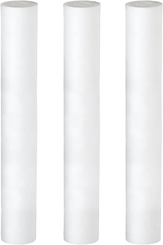 Aquasana EQ-303-20 - Paquete de 3 filtros de agua de 20 pulgadas color blanco