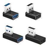 Protégez vos ports et câbles USB : L’utilisation de cet adaptateur réduit le branchement fréquent directement sur le port USB de votre appareil, minimisant l’usure du port d’origine. La conception à 90° empêche également les flexions brusques du câble, aidant à protéger les câbles connectés contre la tension ou les dommages lors de l’usage quotidien.