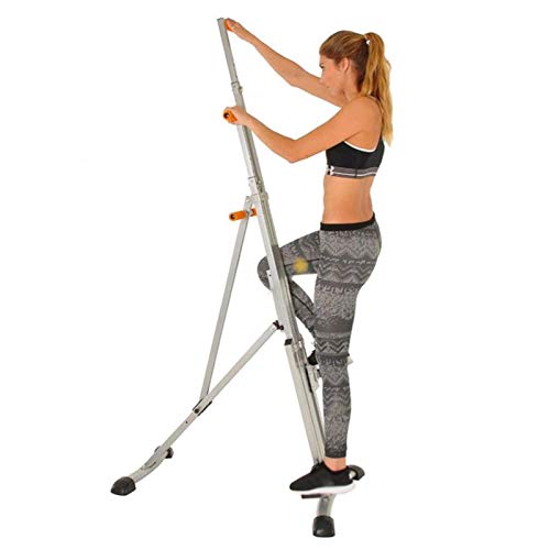 Image of Cardio Exercise Machine Vertical Climber Climbing Machine Heavy Duty Folding Climbing Machine with Adjustable Height and