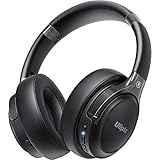 Uliptz Cuffie Wireless Bluetooth, 65 Ore Di Riproduzione, 6 EQ Modalità di Suono, Cuffie Senza Fili Stereo HiFi Over Ear con Microfono, Cuffie Bluetooth 6.0 per Viaggio/Ufficio/Telefono/PC (Nero)