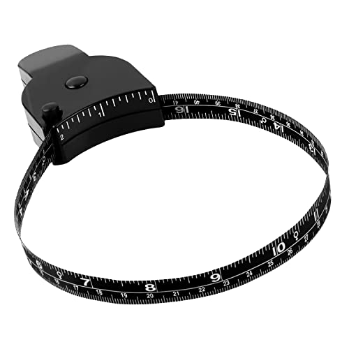 Body Tape Measure, 60 Inch Automatic Tape Measure Body Measuring Tape Push-Button Retract and Lock Pin System for Waist Bra Hips Measurement