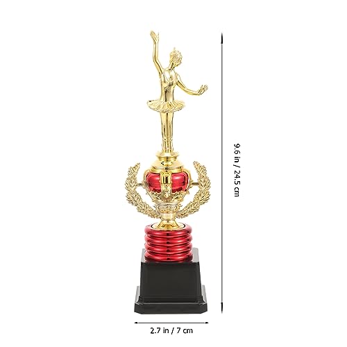 FAVOMOTO Troféu De Dança Balé Troféu Feminino Troféu De Prêmio De Balé Para Meninas Copo Para Tornei