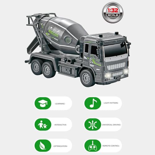 Equipamento de construção RC - Brinquedos de construção de mini empilhadeira 4WD - Carro de construç