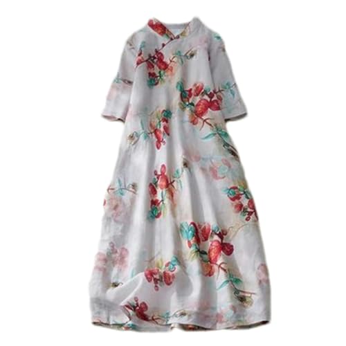 Robe d'été à boutons idéale pour vos terrasses et balades décontractées en midi