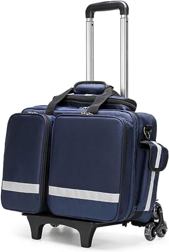 RAGOPILEN Botiquín de Primeros Auxilios vacíos Kits de emerg Mochila de Primeros Auxilios con divisores, Impermeable, de Tela Oxford, Multicolor, 43 x 32 x 14 cm