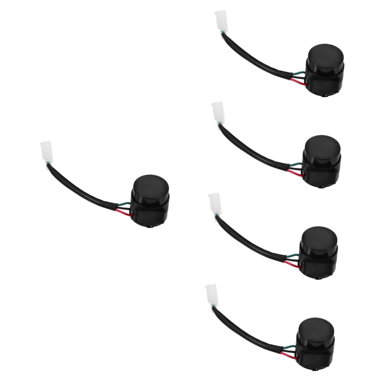 PRETYZOOM 5pcs Scooters Signal Flasher Turn Signal Flasher Indicator Golden for Mopeds