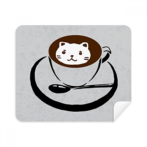 Chiffon Nettoyage Lunettes Daim Tasse Café Écran Téléphone