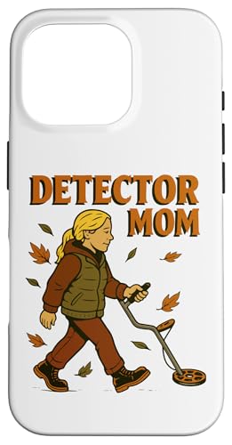 DETECTOR-MOM, 金属探知機 アクセサリー 宝物を探す 金属探知機 スマホケース iPhone 16 Pro 用