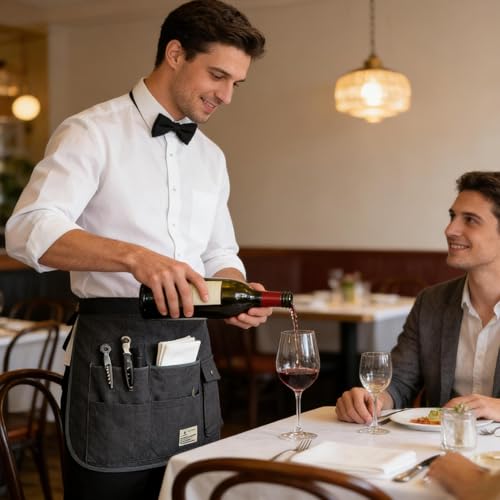 Genérico Mandiles De Jardinería - Ligera Ajustable en la Cintura - Delantal De Trabajo Para Hombre Jardinería,へのり ギフト - imagen 2