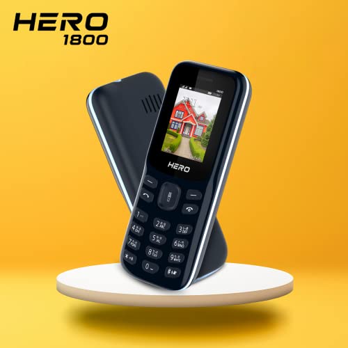 Image of Lava Hero 1800 (Mint Green), Keypad Mobile with Powerful 1800 mAh Battery, Strong and Sturdy Body, Bluetooth Support, Sleek and Stylish Design