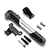 VeloChampion Professional Quality Mini Bike Pump Fits Presta & Schrader With 100 PSI / 6.9 Bar Max Pressure – Lightweight, Portable, Compact & Durable – Includes Mount Kit