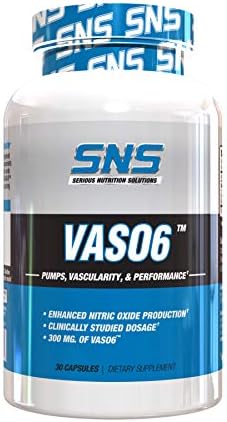 Serious Nutrition Solution Vas06, White, 30 Count