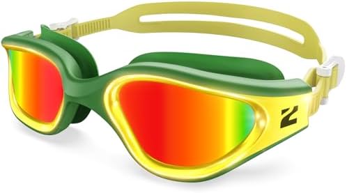 ZIONOR G1 NAVA Super Anti-Nebel Schwimmbrille For Erwachsene Herren Damen | Anti-Beschlag, Komfort Profi, 100% UV-Schutz, Taucherbrille