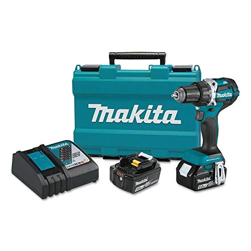 Makita XFD12T Drill driver kit, 1/2 in., compact brushless, 5.0 Ah