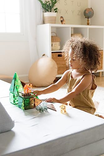 Jungle Animals 25 Piece Set The Original Magnetic Building Tiles For Creative Open Ended Play, Educational Toys For Children Ages 3 Years + (25 pezzi) - Lego - Immagine 2