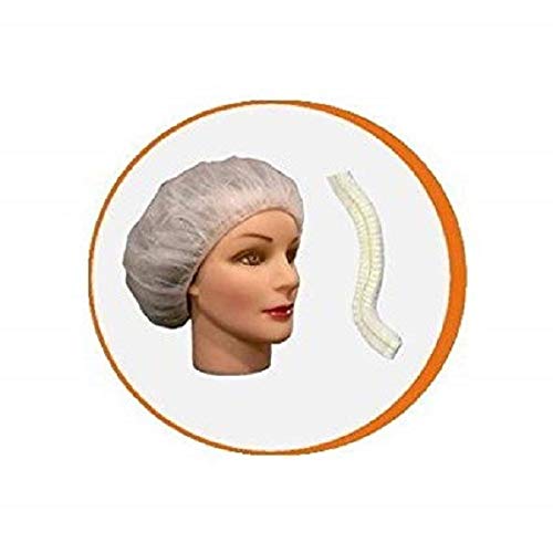 IBP Uniuso Bonnet accordéon jetable, Blanc, Unique