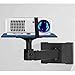 SJDPZ69KJ Portable Thickened Wall Bracket Bedside Wall Mount Projection Bracket Projector Wall Mount Bracket Wall Mount Tray for Office
