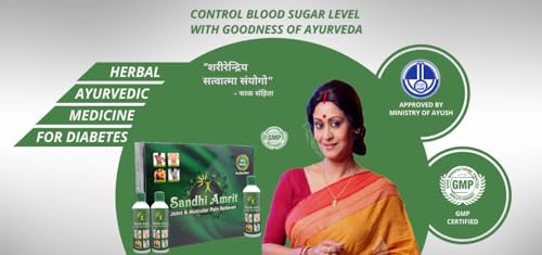 Image of SANDHI AMRIT || Joint & Muscular Pain Reliever || 3 Bottle Oil in one Package (200ml x 3 = 600 ml) (Pack Of 2)