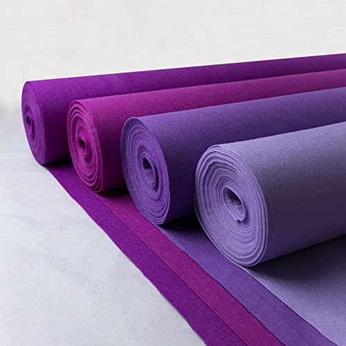 Fioletowy dywan do korytarza ślubnego – chodnik o grubości 2 mm do eleganckich ceremonii i miękki idealny na wesela wewnątrz/na zewnątrz, imprezy ślubne i specjalne okazje.
