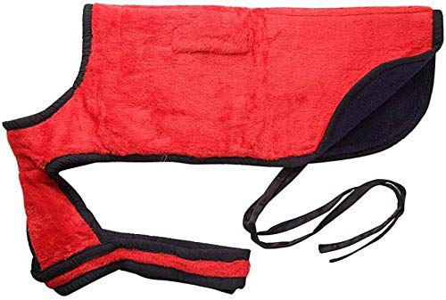 D&C Paws Coat, Jacket for Dog Faux Fur Size 18 Inch, Medium-Red (B08QHPT2Y5) Amazon Price History, Amazon Price Tracker