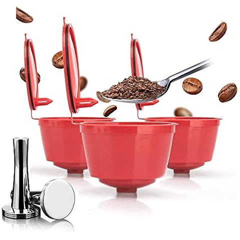 Refillable Dolce Gusto Coffee Capsules Pods Refilling More Than200 Times Reusable Dolce Gusto Coffee Capsule (12pcs) Cover