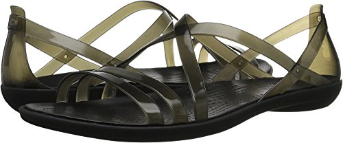 Crocs Women's Isabella Strappy Sandals, Black, 7 Women
