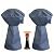 Grinsvalley 2 Pcs Tabletop Patio Heater Covers Compatible with Coh-500 Portable Tabletop Heater Outdoor Covers Waterproof Dustproof Wind-resistant Snow-resistant