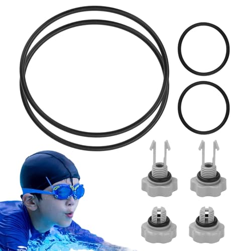 Kit de juntas de repuesto para bomba de filtro, piezas de juntas de filtro de bomba de piscina | Kit juntas O- Kit juntas válvulas liberación aire, piezas de repuesto de la bomba de la piscina para