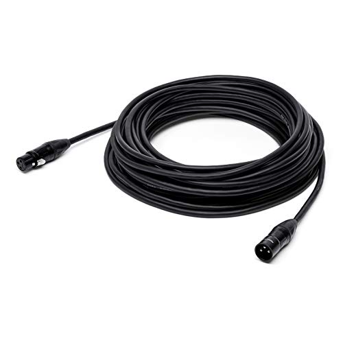 Amazon Basics Xlr 4-Conductor Star Quad Balanced Microphone Cable - 50-Foot, Black #TOP3