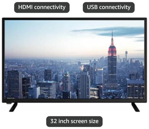 Image of Capture Advance 0E-32MON720P 32 inch LED HD Monitor, 1366x768 Resolution, 16.7M Colors, HDMI /USB /VGA /AV Inputs
