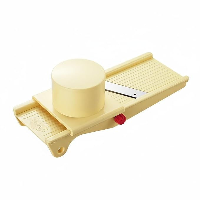 Ace All-Time Vegetable & Dry Fruit Slicer – 420J2 Stainless Steel Blade (54–55 HRC), Heavy Duty ABS Body, Manual Kitchen Slicer with 8-Inch Tray & Holder Cup