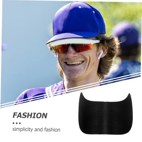 Casquette baseball déformée ? Visière de protection noire 30 pièces