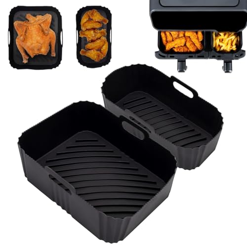 Silicone Air Fryer Liners Airfryer Accessories for TFAL & Philips 5.2L/3.1L
