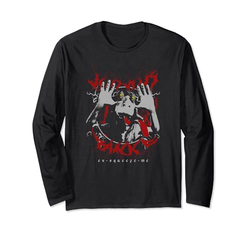 T-shirt Star Wars Jar Jar Binks manches longues en coton noir