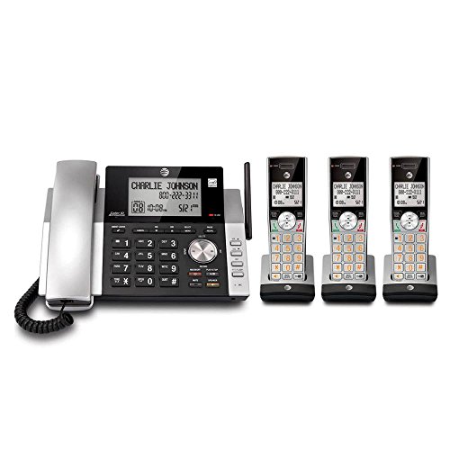 AT&T CL84365 Corded/Cordless Answering System with Dual Caller ID/Call Waiting