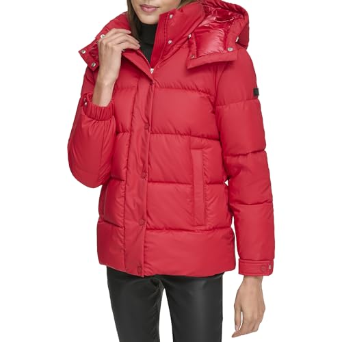DKNY Womens Down Puffer Coat2