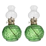 Design rétro élégant : grâce à sa fabrication artisanale de style rétro, cet ensemble de lampes à pétrole apporte une touche artistique et nostalgique à tout type de décoration. lampes à pétrole, cheminée de lampe à pétrole