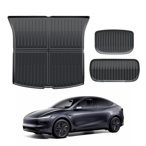 Tapis de coffre en TPE pour Tesla Model Y 2025 2026 caoutchouc