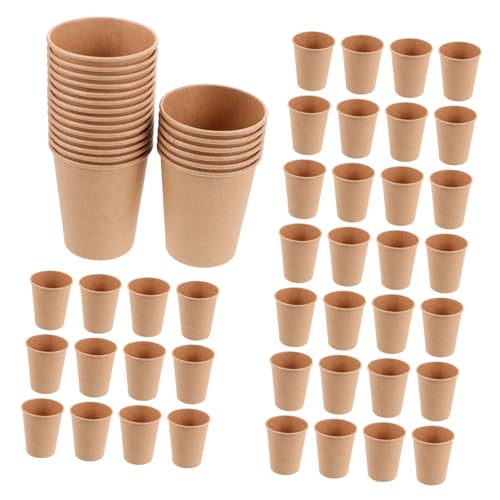 Gobelets papier activites manuelles blancs rigides loisirs creatifs - 2